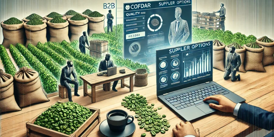كوفدار | COFDAR | دليل شراء البن الأخضر للشركات: B2B